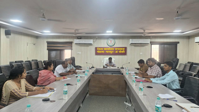 कलेक्टर ने कौशल विकास प्राधिकरण, वार्षिक कार्ययोजना के संबंध में प्रशिक्षण संस्थानों के अधिकारियों की ली बैठक
