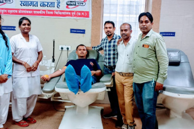 रक्त दानदाताओं ने बचायी मरीजों की जान