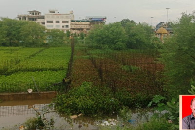 सिवरेज वॉटर ट्रीटमेंट प्लांट को पूर्व पार्षद देबू ने की पूर्ण करने की मांग