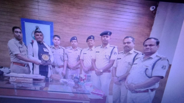 पुलिस नेCG में कारगिल योद्धा का किया सम्मान...