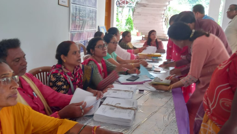 जनसमस्या पखवाड़ा शिविर में नागरिक आवास योजना के फार्म ले सकते है