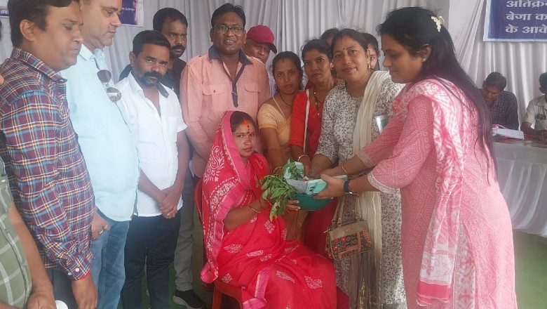 शिविर में पहुंचे नागरिकों की समस्या का हुआ निवारण