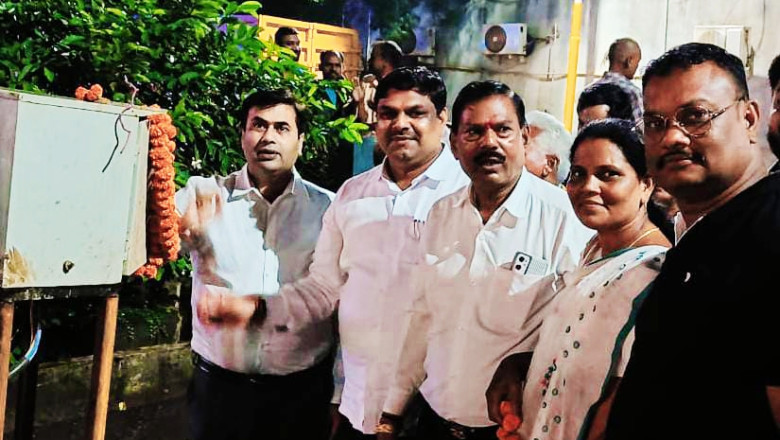 बटन दबाते ही 47 लाख से धमधा रोड से करहीडीह चौक तक हुआ रौशन,आम जन में खुशियों की लहर :