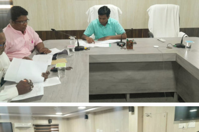 कलेक्टर ने ली मोहला-मानपुर निवेश क्षेत्र गठन समिति की बैठक...