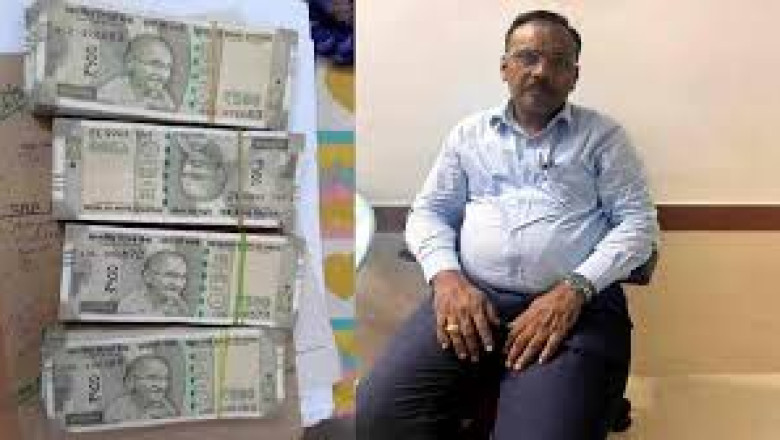 अंबुजा सीमेंट के अधिकारी ने कलेक्टर को की घूस देने की कोशिश, दो लाख रुपए सहित हिरासत में...