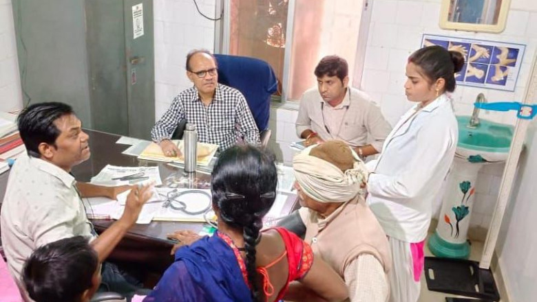 विभिन्न स्वास्थ्य केंद्रों का डी एच ओ डॉक्टर बसोड़ ने किया औचक निरीक्षण