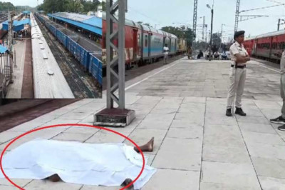 रेलवे स्टेशन में युवक ने 22 फीट ऊंचे खंभे से ओएचई तार पर कूदकर दी आत्महत्या...