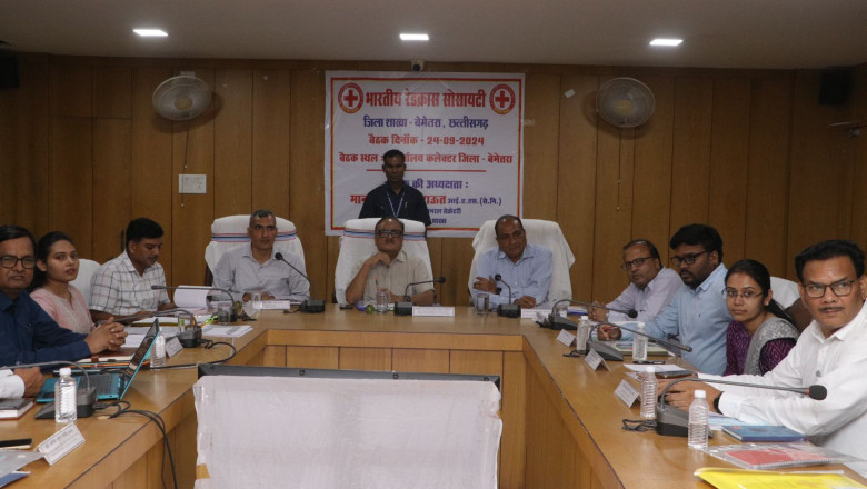 रेडक्रॉस सोसाइटी का उद्देश्य जरूरतमंदों तक तेजी से चिकित्सा सहायता पहुंचाना और समाज में मानवता का प्रसार करना है: राउत