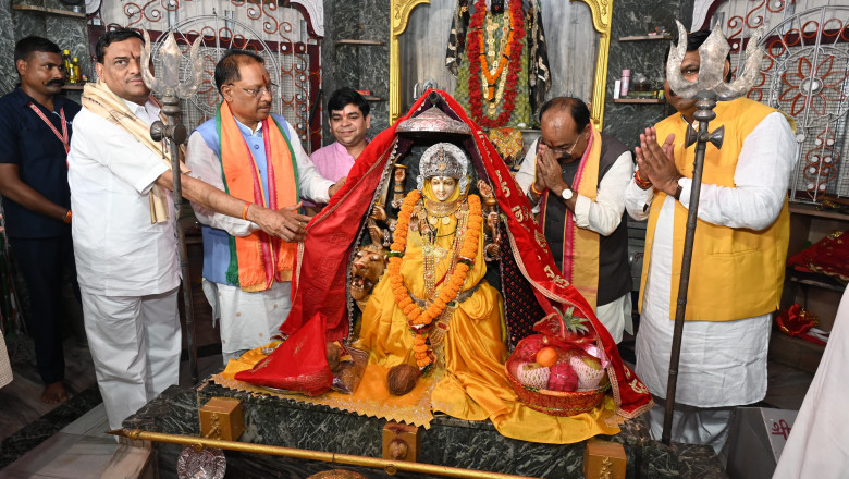 मुख्यमंत्री साय ने चण्डी मंदिर में पूजा अर्चना की