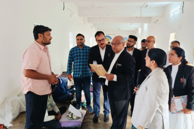 अध्यक्ष जिला विधिक सेवा प्राधिकरण द्वारा किया गया जेल का निरीक्षण...