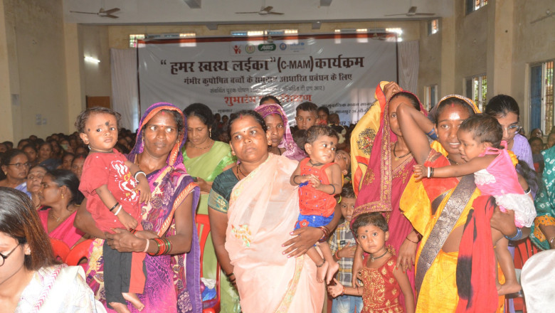 गंभीर कुपोषित बच्चों के समुदाय आधारित प्रबंधन के लिए संवर्धित टेक होम राशन वितरण का शुभारंभ...