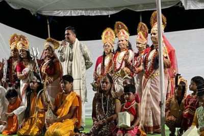 महिषासुर मर्दिनी पर लघु नाट्य और रामलीला के साथ मनाया दशहरा