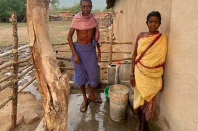 सोलर नल जल प्रदाय योजना द्वारा ग्राम कामरभौदी में पहुंचा हर घर जल ग्रामीणों को आसानी से मिल रहा पीने का पानी...