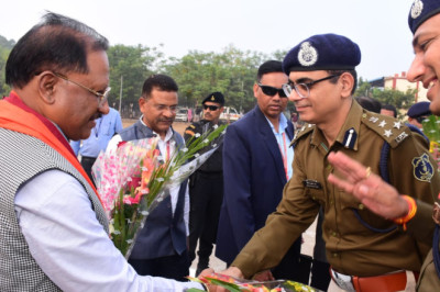 मुख्यमंत्री एवं विधानसभा अध्यक्ष का किया गया आत्मीय स्वागत