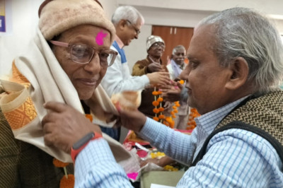 नगरीय निकाय पेन्शनरों ने मनाया पेन्शनर दिवस...