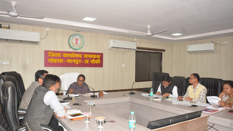 कलेक्टर ने प्रधानमंत्री स्वामित्व योजना की प्रगति पर ली समीक्षा बैठक...
