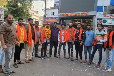 नरेश मरकाम को बजरंग सेना का जिलाध्यक्ष एवं प्रबोध गुप्ता को प्रदेश अध्यक्ष (गौरक्षा) मनोनित किया गया...