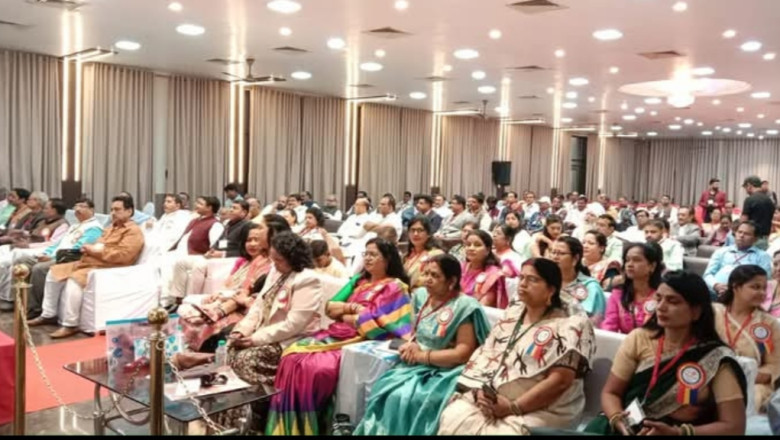 संस्कार धानी की बहु रेखा ने राजधानी में लहराया भा० तैलिक साहू राठौर महासभा आयोजन का परचम