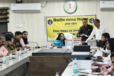 त्रिस्तरीय पंचायत आम निर्वाचन के लिए की गई आरक्षण की कार्यवाही
