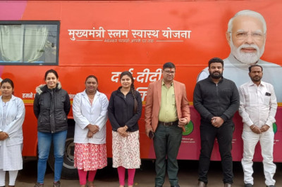 दाई-दीदी क्लिनिक में निःशुल्क ईलाज कराकर महिलाएं स्वास्थ्य सुविधा का लाभ ले रही है....