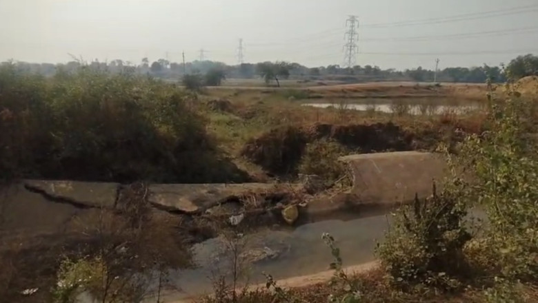 डोंगरगढ़-किसानों के लिए बना रही नहर भ्रष्टाचार की शिकार गुणवत्ता से समझौता अफसर मौन