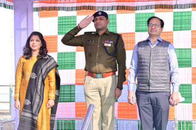 गणतंत्र दिवस के लिए किया गया अंतिम रिहर्सल  - कलेक्टर ने लिया व्यवस्थाओं का जायजा  - गणतंत्र दिवस समारोह की तैयारियां पूर्ण...