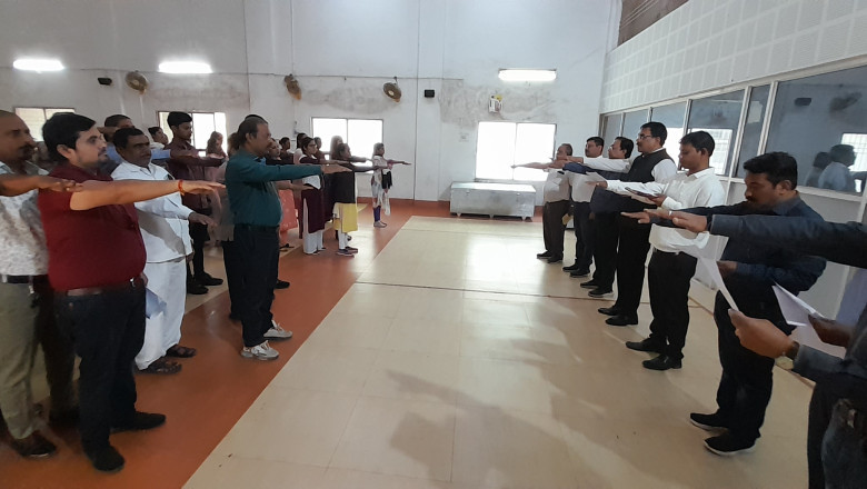 नशा मुक्ति के लिए आयुक्त ने दिलाया संकल्प, अधिकारियोें व कर्मचारियों ने भरा संकल्प पत्र...