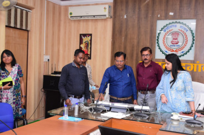 जिला पंचायत सदस्य पद के लिए प्राप्त नाम निर्देशन पत्रों की संवीक्षा की गई...