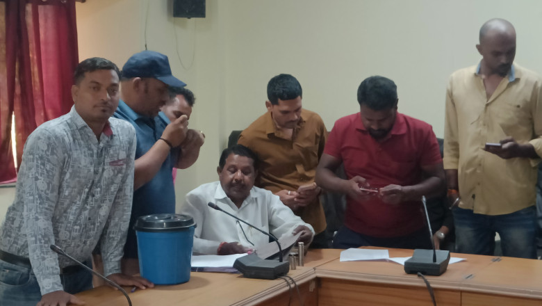 गोकुल नगर में रिक्त  42 भूखंडों की लाटरी निकाली गई , डेयरी व्यवसायियों को किया गया आबंटन...