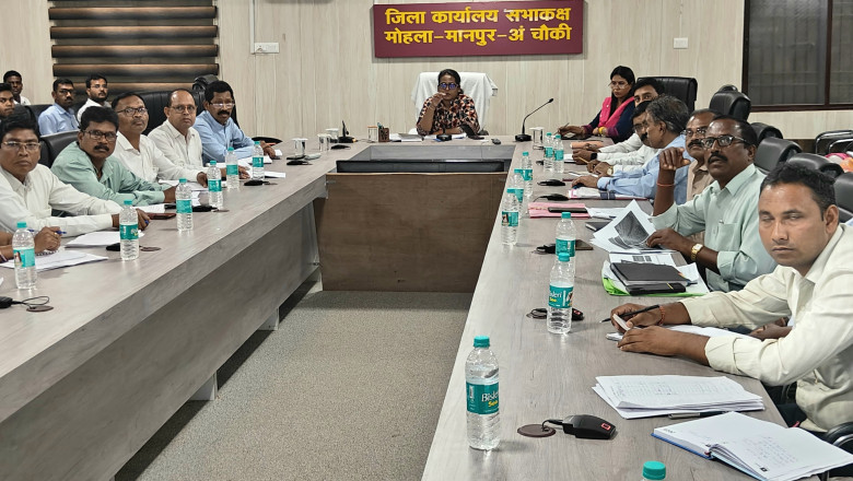 कलेक्टर ने मोहला एवं अंबागढ़ चौकी विकासखण्ड के विभिन्न विकास कार्यों का किया निरीक्षण...