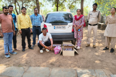आबकारी विभाग ने जप्त की मध्यप्रदेश निर्मित मदिरा, 01 आरोपी गिरफ्तार एवं वाहन जप्त....