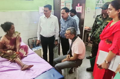 कलेक्टर ने किया जिला अस्पताल का औचक निरीक्षण, मरीजों से की सीधी बातचीत, दिए स्वास्थ्य सेवाओं में सुधार के निर्देश...