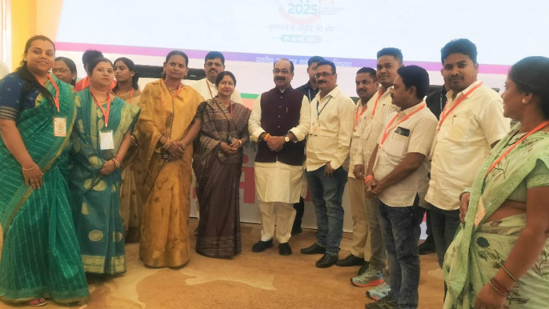 नगरीय निकाय विभाग के द्वारा आयोजित नगर सुराज संगम के प्रबोधन कार्यक्रम में निगम के आय का जरिया कैसे बढ़े उसके लिए भी अपना सुझाव दिया...