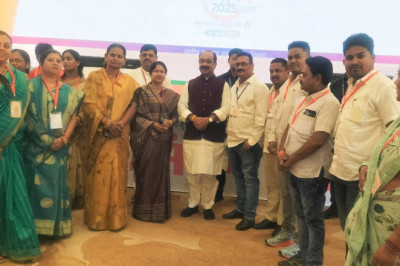 नगरीय निकाय विभाग के द्वारा आयोजित नगर सुराज संगम के प्रबोधन कार्यक्रम में निगम के आय का जरिया कैसे बढ़े उसके लिए भी अपना सुझाव दिया...