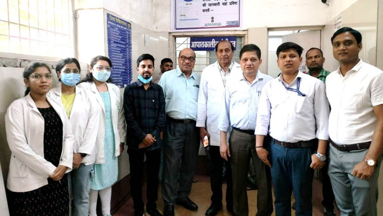 दुर्ग जिला अस्पताल में सड़क दुर्घटना रिपोर्टिंग के लिए विशेष काउंटर की स्थापना