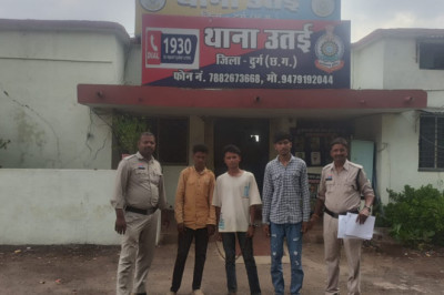 थाना उतई पुलिस ने लूट के आरोपियों को किया गिरफ्तार...