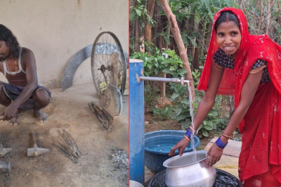 आग की लौ से भी ज्यादा तकलीफदेह थी गर्मी में पानी की मार,अब आँगन में बहने लगी है धार