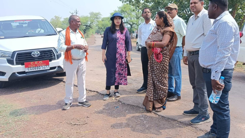 जिला पंचायत सीईओ ने ओडीएफ प्लस मॉडल ग्राम बरगा, किरगी-बी, तोरनकट्टा एवं मनकी का निरीक्षण कर स्वच्छता संबंधी गतिविधियों की समीक्षा की...