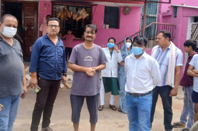 कोरोना से संक्रमित मरीज की पुष्टि होने पर स्वास्थ्य विभाग अलर्ट...