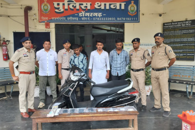 डोंगरगढ़ करवारी बांस डिपो मैदान में हुये लूट का हुआ खुलासा...