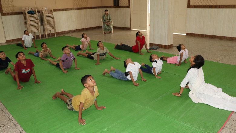 सेक्टर 7 प्रजापिता ब्रह्माकुमारी ईश्वरीय विश्व विद्यालय द्वारा अंतर्राष्ट्रीय योग दिवस.....