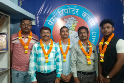 तुलसी गौतम बने प्रेस रिपोर्टर क्लब छत्तीसगढ़ के राजनांदगांव जिला अध्यक्ष — लाल टोपी बबूल सोनी