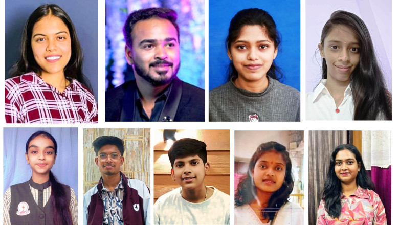 ड्राईंग में यामिनी कला केन्द्र के कला साधक श्रेष्ठ...
