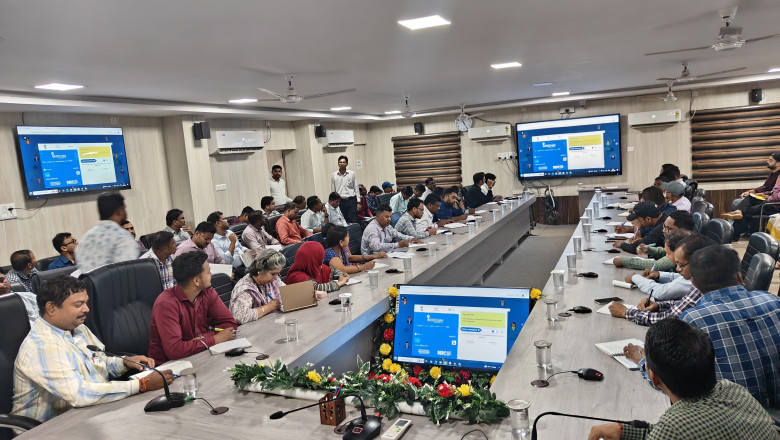 जिला कार्यालयों में ई-ऑफिस के सुचारू संचालन हेतु प्रशिक्षण संपन्न...