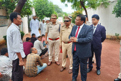 प्रधान जिला एवं सत्र न्यायाधीश ने किया केन्द्रीय जेल दुर्ग का निरीक्षण...