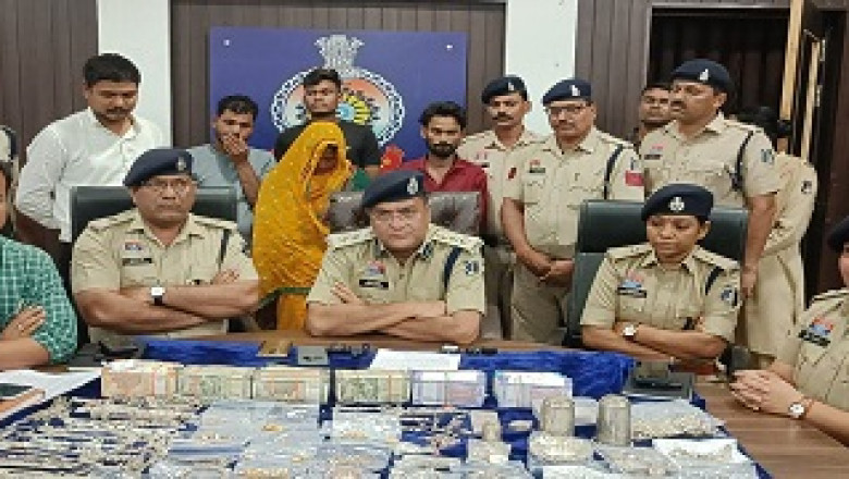 थाना दुर्ग कोतवाली के खंडेलवाल कॉलोनी में चोरी गये मशरूका करीब 50 लाख बरामद...