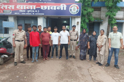 दुर्ग पुलिस ने चलाया वारंटियों के खिलाफ विशेष अभियान....