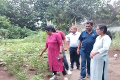 रिसाली निगम के सबसे खूबसूरत गार्डन का होगा विस्तार - आयुक्त मोनिका  - आयुक्त ने की जनप्रतिनिधियों के साथ निरीक्षण