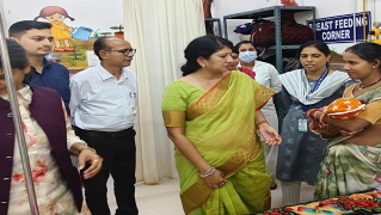 बच्चों और माताओं को मिलने वाली स्वास्थ्य सेवाओं की ली जानकारी, व्यवस्थाओं पर जताई संतुष्टि...