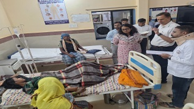 संभागायुक्त सत्यनारायण राठौर ने मानपुर में तहसील कार्यालय, जनपद कार्यालय, सामुदायिक स्वास्थ्य केंद्र एवं एकलव्य विद्यालय का किया निरीक्षण